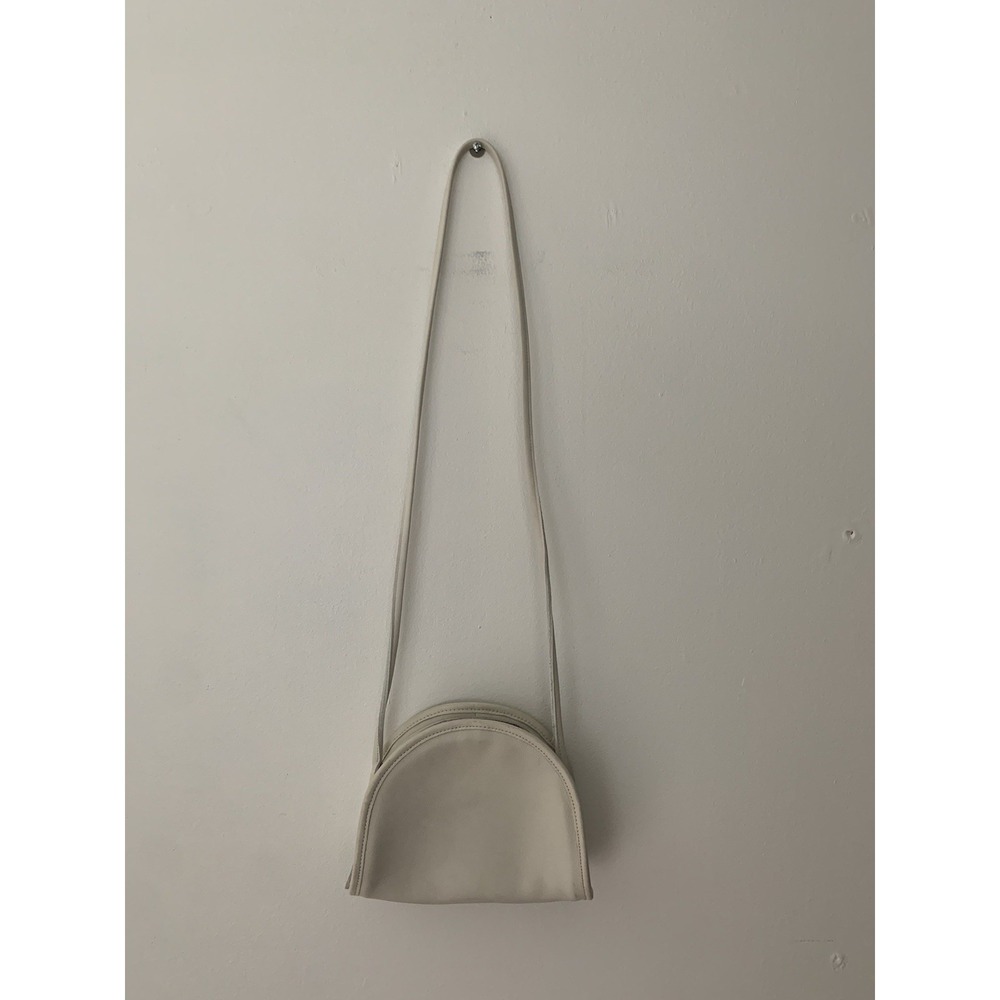 VTG Coach White Leather Kimball Crossbody Shoulder Purse Bone made US pre94